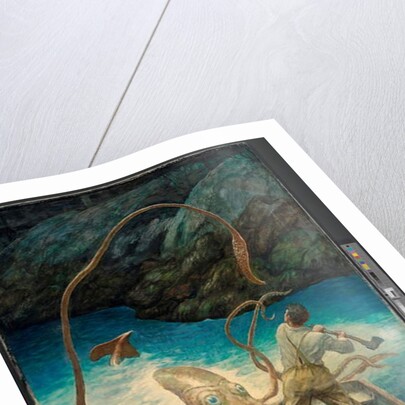 The Adventure of the Great Squid, c.1930-40 by Newell Convers Wyeth
