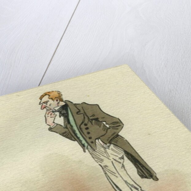 Uriah Heep from David Copperfield by Joseph Clayton Clarke