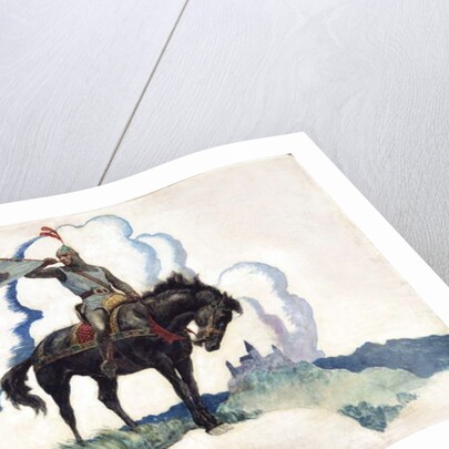 The King's Herald, 1940 by Newell Convers Wyeth