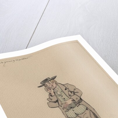 The Mild Young Quaker, c.1920s by Joseph Clayton Clarke