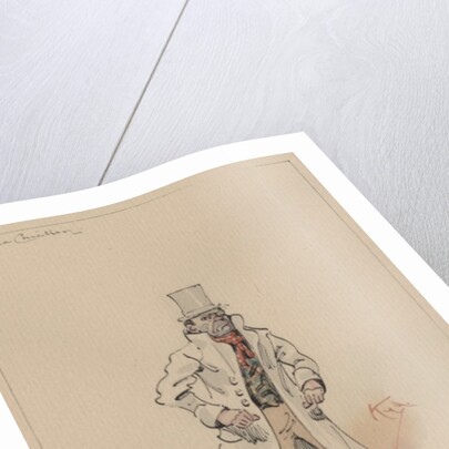 The Game Chicken, c.1920s by Joseph Clayton Clarke