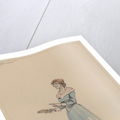 Miss Cornelia Blimber, c.1920s by Joseph Clayton Clarke