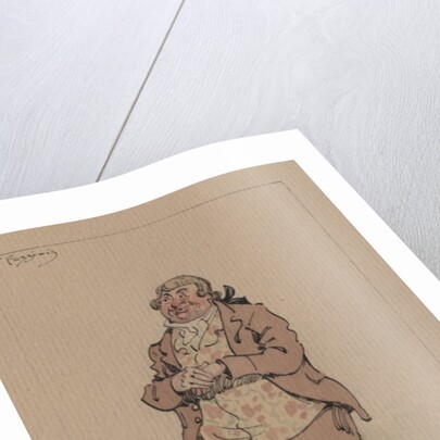 Mr Fezziwig - A Christmas Carol, c.1920s by Joseph Clayton Clarke