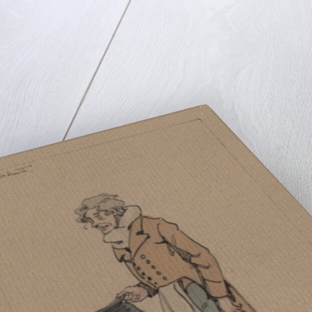 Bob Cratchit - A Christmas Carol, c.1920s by Joseph Clayton Clarke