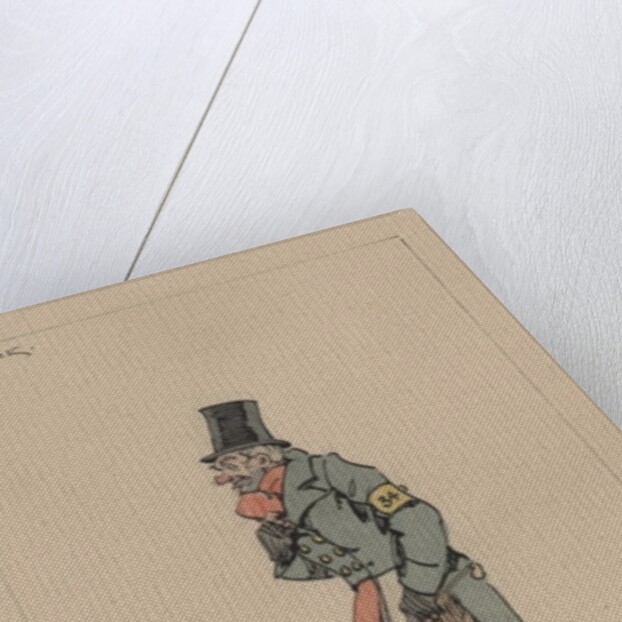 Trotty Veck - The Chimes, c.1920s by Joseph Clayton Clarke