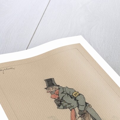 Trotty Veck - The Chimes, c.1920s by Joseph Clayton Clarke