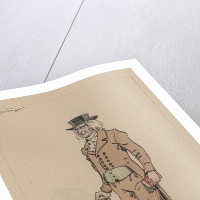 The Stranger, or Edward Plummer - The Cricket on the Hearth, c.1920s by Joseph Clayton Clarke