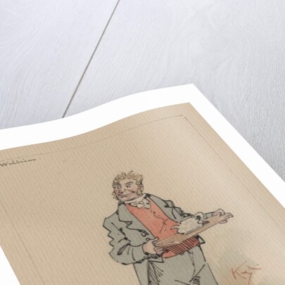 Mr William - The Haunted Man and the Ghost's Bargain, c.1920s by Joseph Clayton Clarke