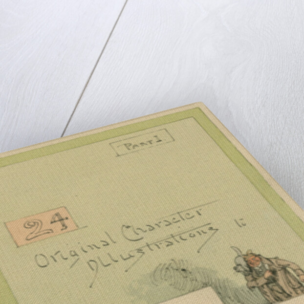 Title Page, Illustrations for 'Bleak House', Part 1, c.1920s by Joseph Clayton Clarke