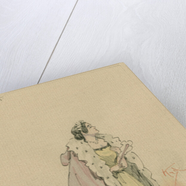 Lady Dedlock, c.1920s by Joseph Clayton Clarke