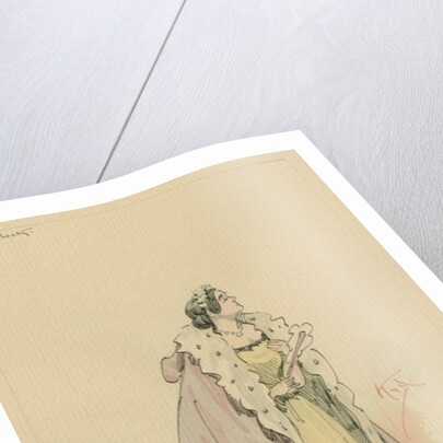 Lady Dedlock, c.1920s by Joseph Clayton Clarke