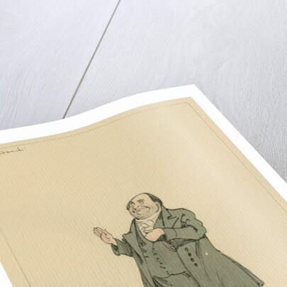 Mr Chadband, c.1920s by Joseph Clayton Clarke