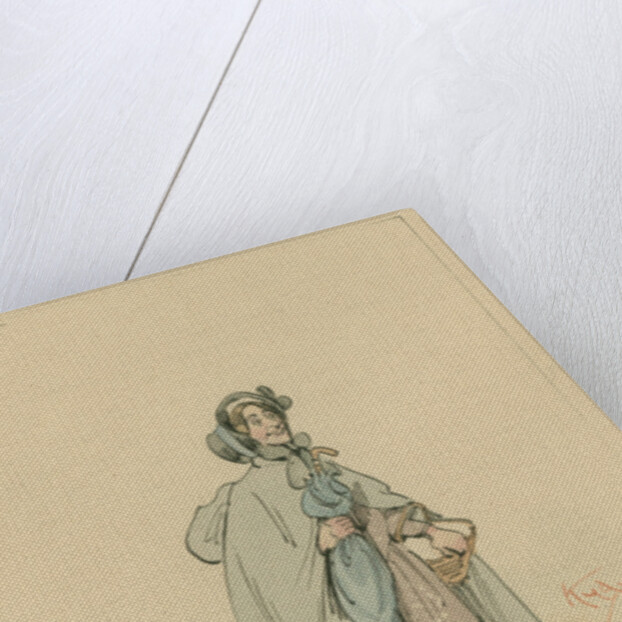 Mrs Bagnet, c.1920s by Joseph Clayton Clarke