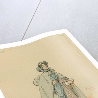 Mrs Bagnet, c.1920s by Joseph Clayton Clarke