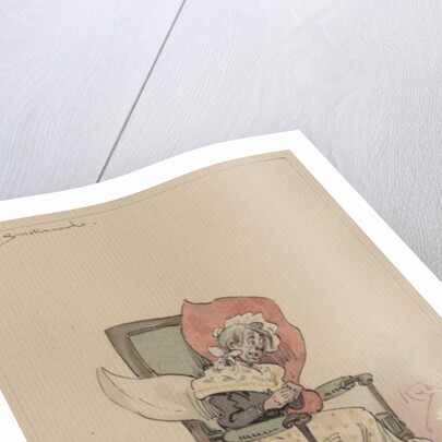 Grandma Smallweed, c.1920s by Joseph Clayton Clarke