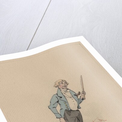 Prince Turveydrop, c.1920s by Joseph Clayton Clarke