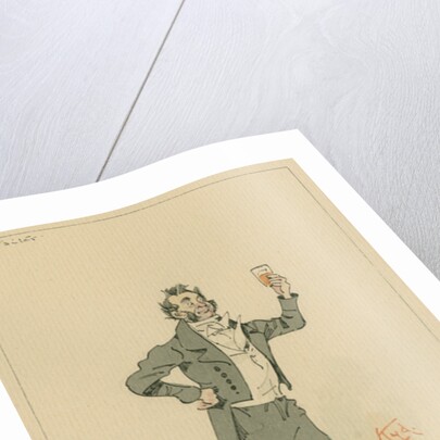 The Waiter, c.1920s by Joseph Clayton Clarke