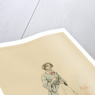 Agnes Wickfield, c.1920s by Joseph Clayton Clarke