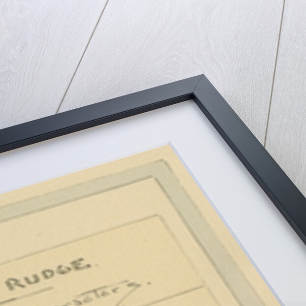 List of Characters for Barnaby Rudge, c.1920s by Joseph Clayton Clarke