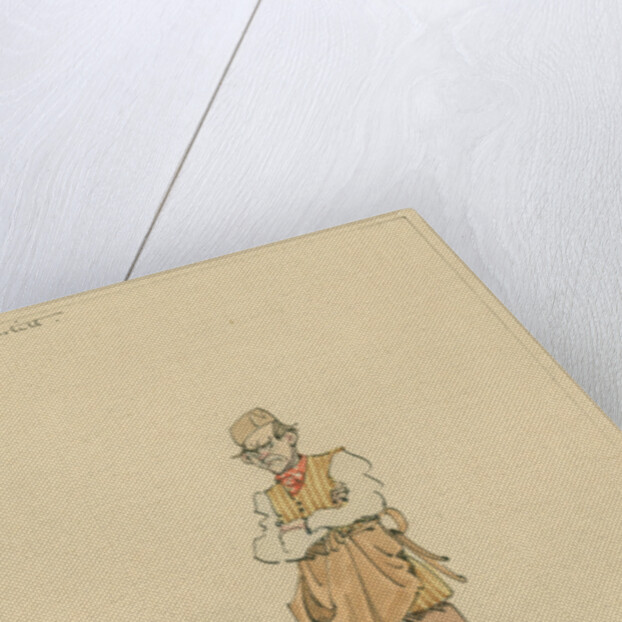 Simon Tappertit, c.1920s by Joseph Clayton Clarke