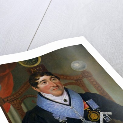 Portrait of John James Howell Coe, 1820s by English School