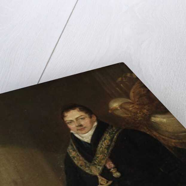 Augustus Frederick, Duke of Sussex as Grand Master, 1827 by J. Naish