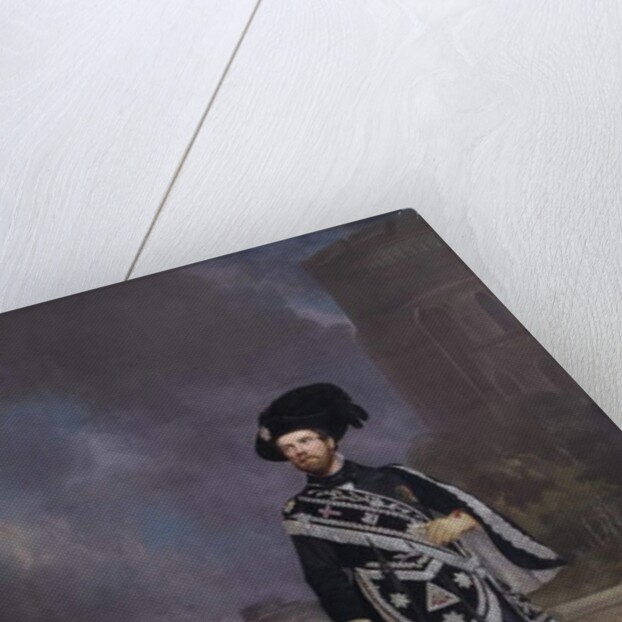 Portrait of a Masonic Knight Templar, mid 19th century by English School