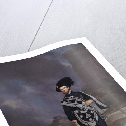 Portrait of a Masonic Knight Templar, mid 19th century by English School