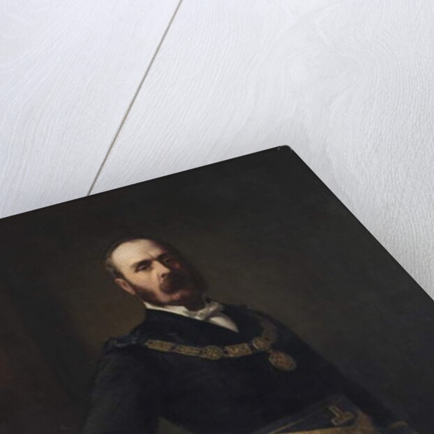 Sir John Braddick Monckton, 1883 by Barnett Samuel Marks