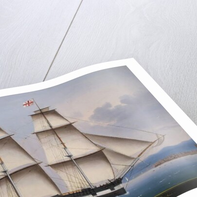 William and Anne of London, W S Magub, Commander, 1855 by Michele Renault