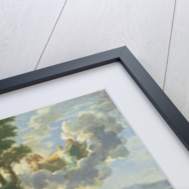 The Infant Bacchus Entrusted to the Nymphs of Nysa; The Death of Echo and Narcissus, 1657 by Nicolas Poussin