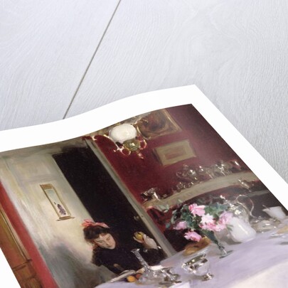 The Breakfast Table, 1884 by John Singer Sargent