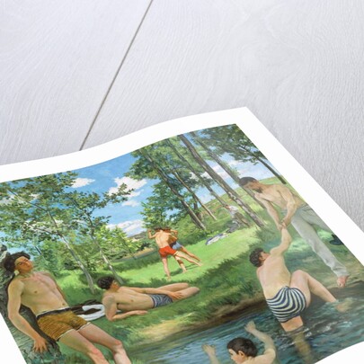 Summer Scene, 1869 by Jean Frederic Bazille