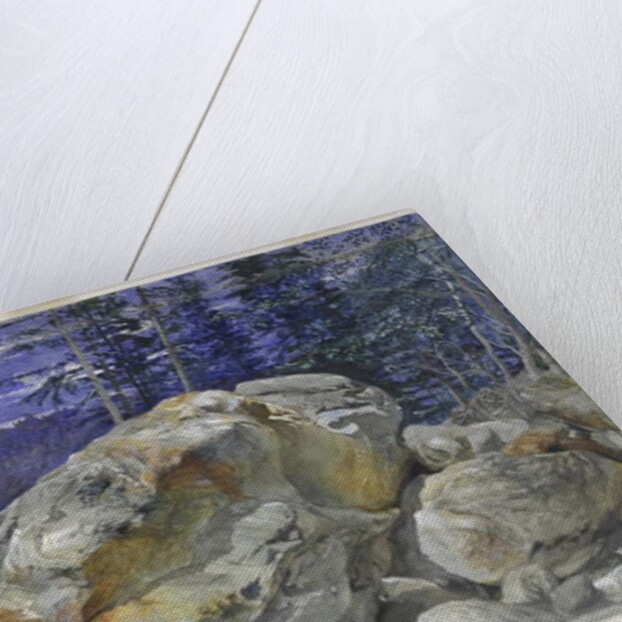 Fragment of the Alps, c.1854-56 by John Ruskin