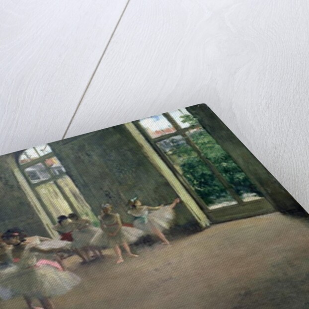 The Rehearsal, c.1873-78 by Edgar Degas