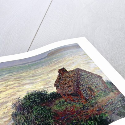 The House of the Customs Officer, Varengeville, 1882 by Claude Monet