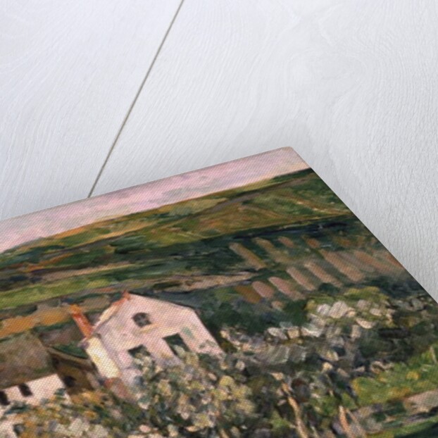 Small Houses at Auvers, c.1873-74 by Paul Cezanne