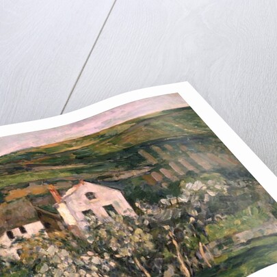 Small Houses at Auvers, c.1873-74 by Paul Cezanne