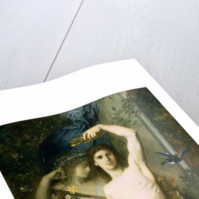 The Young Man and Death, 1856-65 by Gustave Moreau