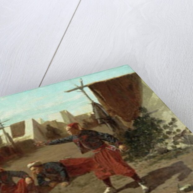 Pitching Quoits, 1865 by Winslow Homer