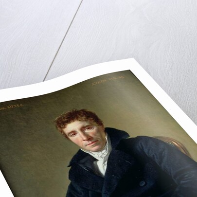 Emmanuel Joseph Sieyes 1817 by Jacques Louis David