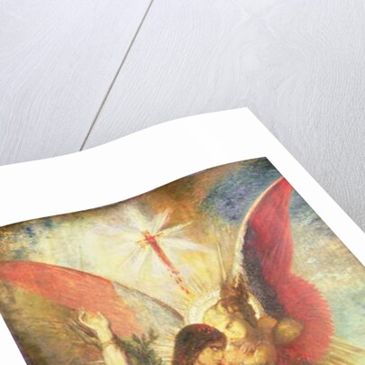 St. Sebastian and the Angel, c.1876 by Gustave Moreau