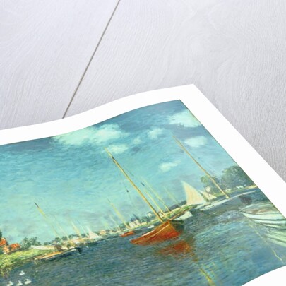 Red Boats, Argenteuil, 1875 by Claude Monet
