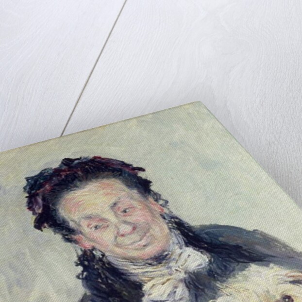 Portrait of Eugenie Graff 1882 by Claude Monet