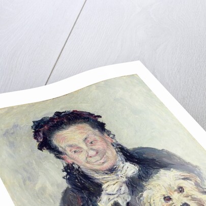 Portrait of Eugenie Graff 1882 by Claude Monet