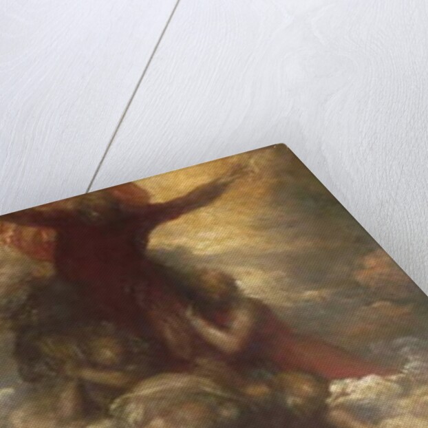 The Denunciation of Adam and Eve, c.1873-98 by George Frederic Watts