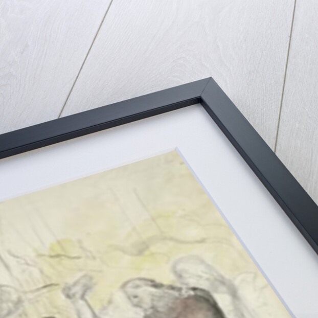 Dante and Virgil among the Blasphemers by William Blake