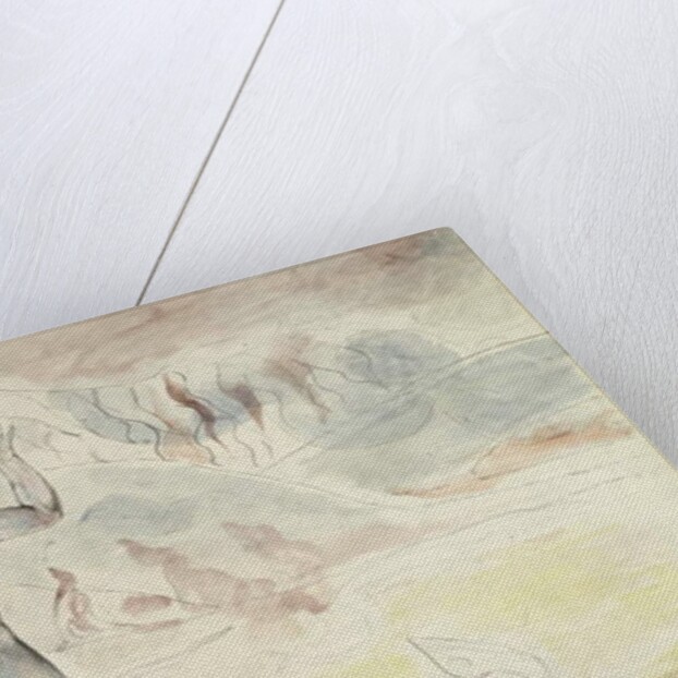 Donati transformed into a serpent; Francesco de'Cavalcanti retransformed into a man by William Blake