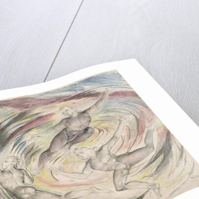 The Punishment of Rusticucci and his Companions by William Blake