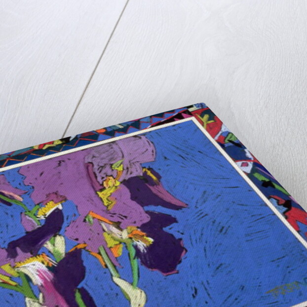 Flag Irises by Frances Treanor